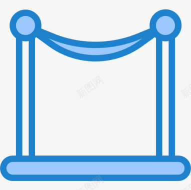 仪式电影院69蓝色图标图标