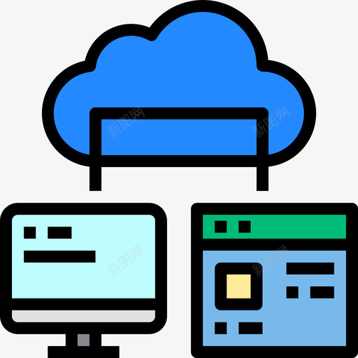 计算机存储大数据42线性彩色图标svg_新图网 https://ixintu.com 大数 存储 彩色 数据 线性 计算机