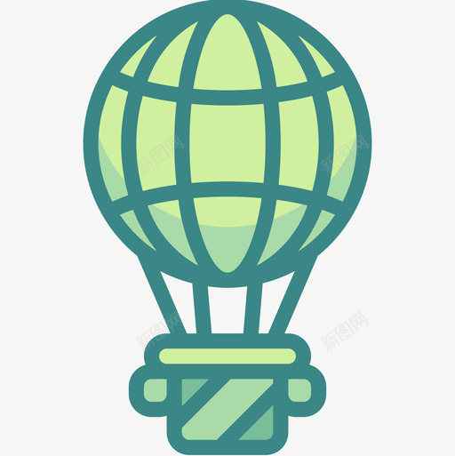 热气球运输118双音图标svg_新图网 https://ixintu.com 双音 热气球 运输118