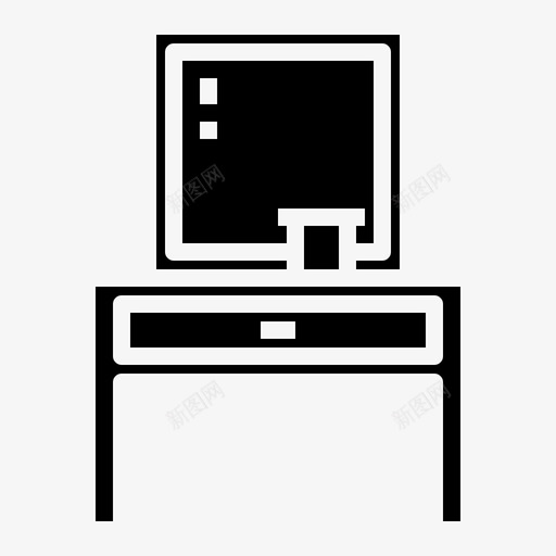 微波炉电器装饰图标svg_新图网 https://ixintu.com 家 家具 微波炉 房子 电器 装饰