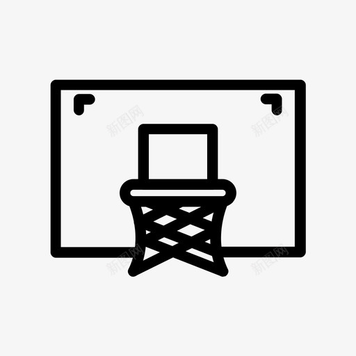 篮球圈游戏机器图标svg_新图网 https://ixintu.com 机器 游戏 球员 篮球圈
