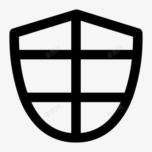 护罩防护安全图标svg_新图网 https://ixintu.com 围墙 大纲 安保 安全 护罩 防护