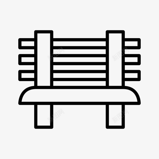 采购产品长凳城市长凳花园长椅图标svg_新图网 https://ixintu.com 产品 城市 户外家具 景观 美化 花园 草坪 设备 采购 长凳 长椅