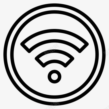 免费wifi互联网多媒体图标图标