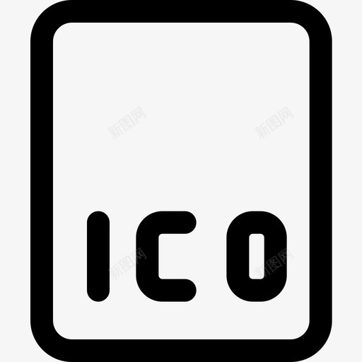 Ico文件图像文件1线性图标svg_新图网 https://ixintu.com Ico 图像 文件 线性