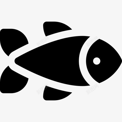 鱼食品配送21填充图标svg_新图网 https://ixintu.com 填充 配送 食品