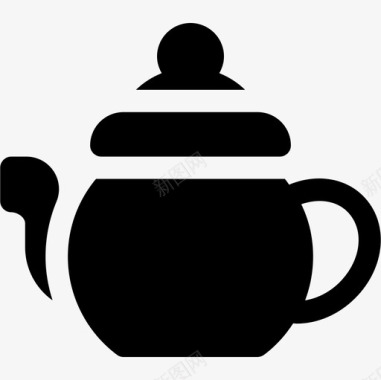 茶壶荷兰16装满图标图标
