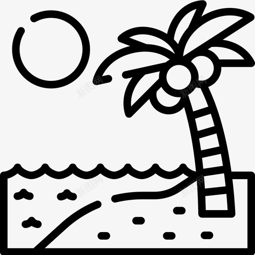 冰岛雷鬼25线性图标svg_新图网 https://ixintu.com 冰岛 线性 雷鬼25