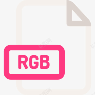 Rgb艺术家工作室8线性颜色图标图标