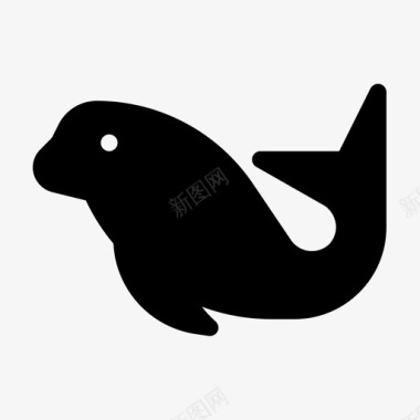 海豹海洋海狮图标图标