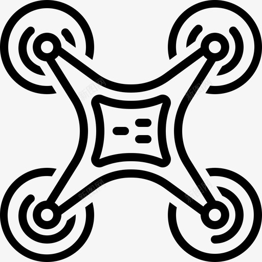 无人机技术摄像机控制图标svg_新图网 https://ixintu.com 技术 控制 摄像机 无人机 螺旋桨 驾驶