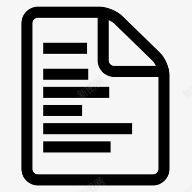 文本文件文档页面图标图标