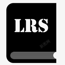 文件格式的电子书lrs文件电子书文件格式图标高清图片