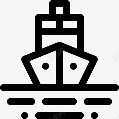 船舶保险52直系图标图标