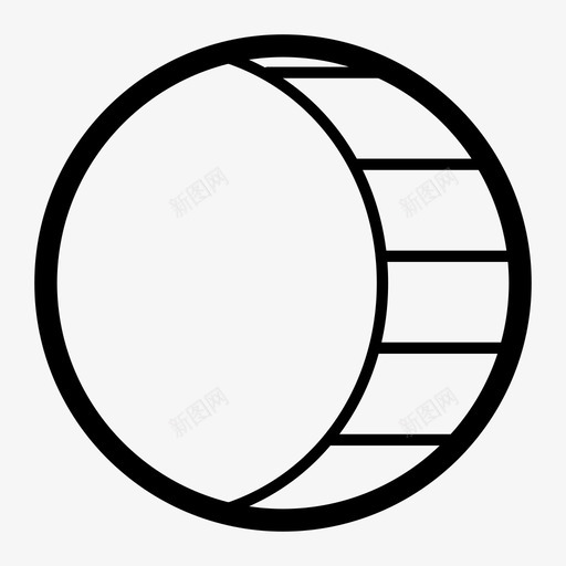 月食预报日食图标svg_新图网 https://ixintu.com 太空 日食 月食 预报