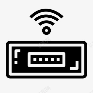 扬声器音频蓝牙图标图标