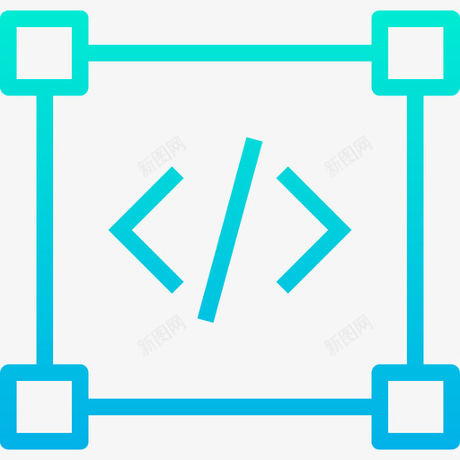 编码网页108渐变图标svg_新图网 https://ixintu.com 渐变 编码 网页设计