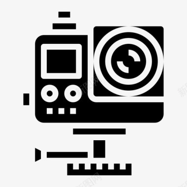 gopro摄像头技术图标图标