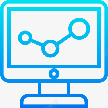 数据数据和网络管理2梯度图标图标