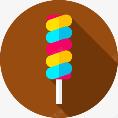 冰淇淋糖果店15号公寓图标图标