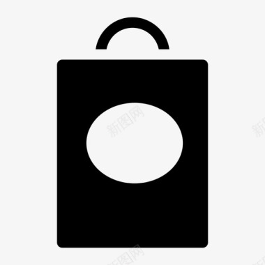 购物袋集市商店图标图标