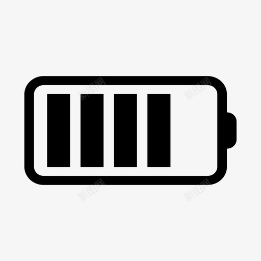 battery-4svg_新图网 https://ixintu.com battery-4