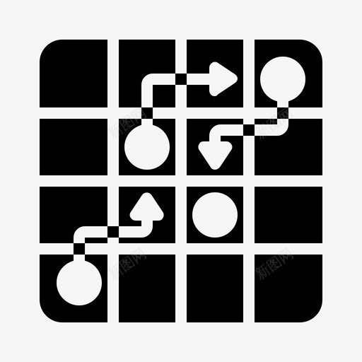 战略国际象棋游戏图标svg_新图网 https://ixintu.com 商业 国际象棋 垄断 战略 游戏 管理