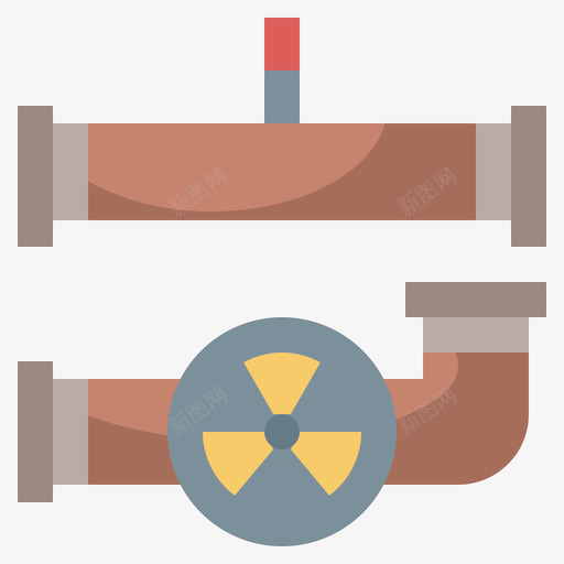 5号核元件扁平管图标svg_新图网 https://ixintu.com 5号 元件 扁平