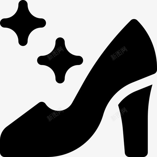 高跟鞋夜派对35填充物图标svg_新图网 https://ixintu.com 填充 派对 高跟鞋