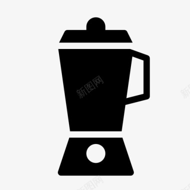 榨汁机搅拌机厨房图标图标