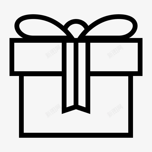 派对礼物生日盒子图标svg_新图网 https://ixintu.com 派对 生日 盒子 礼物