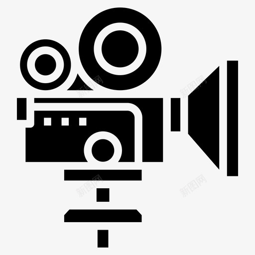 专业电影摄影机电影摄录机摄像机图标svg_新图网 https://ixintu.com 专业 图标 录像机 摄像机 摄录机 摄影机 电影 视频制作 象形