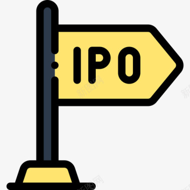Ipo金融103线性颜色图标图标