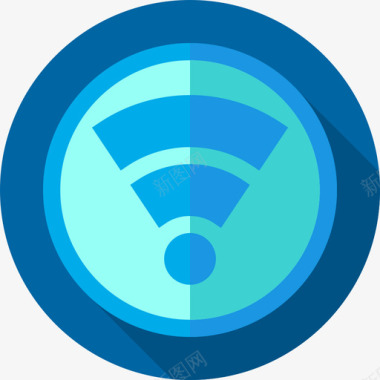 Wifi61号机场平坦图标图标