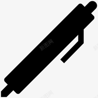 机械笔圆珠笔铅笔图标图标