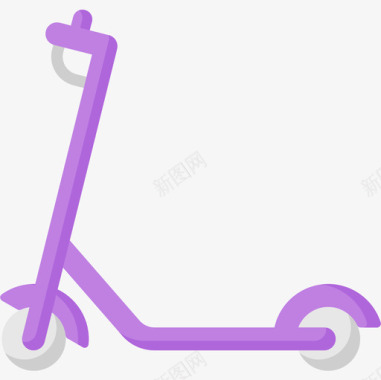 踏板车车辆和运输10平板图标图标