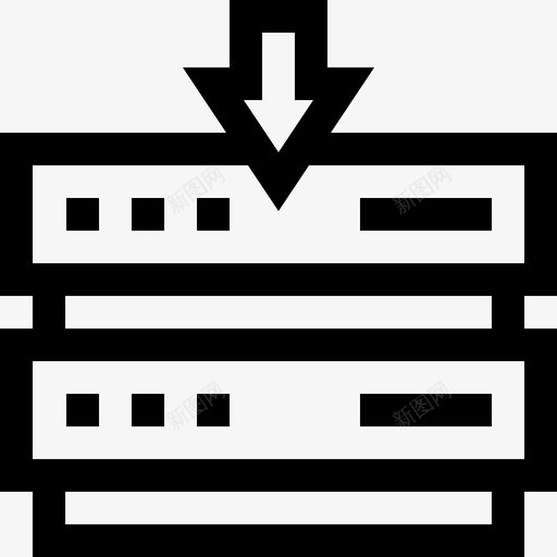 服务器计算机41线性图标svg_新图网 https://ixintu.com 服务器 线性 计算机41