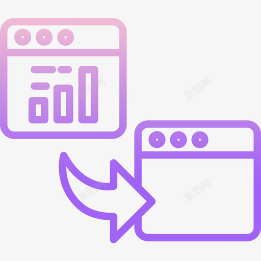 报表windows应用程序6轮廓渐变图标svg_新图网 https://ixintu.com windows 应用程序 报表 渐变 轮廓