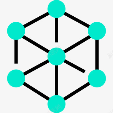 分子化学单色单色图标图标