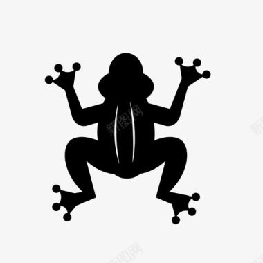 青蛙爬行动物图标图标