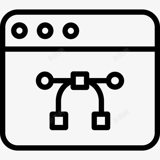 网页windows应用程序大纲图标svg_新图网 https://ixintu.com windows 大纲 应用程序 网页设计