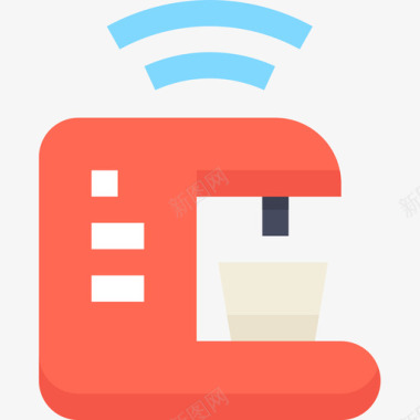 咖啡机智能技术11平板图标图标