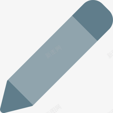 铅笔基本用户界面3扁平图标图标