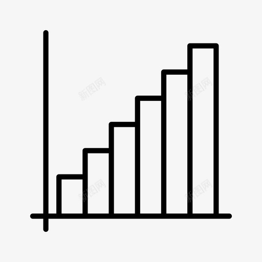 分析条形图商业图标svg_新图网 https://ixintu.com 分析 商业 市场营销 条形图 金融