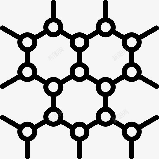 石墨烯技术实验室纳米技术图标svg_新图网 https://ixintu.com 实验室 石墨烯技术 纳米技术