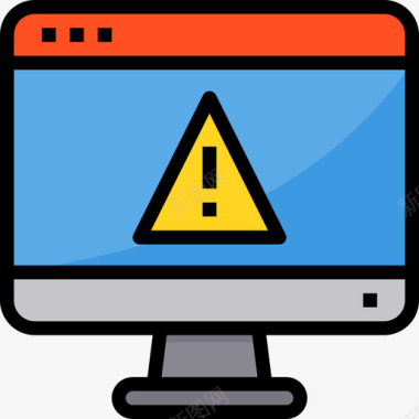 警告网站和windows界面5线颜色图标图标
