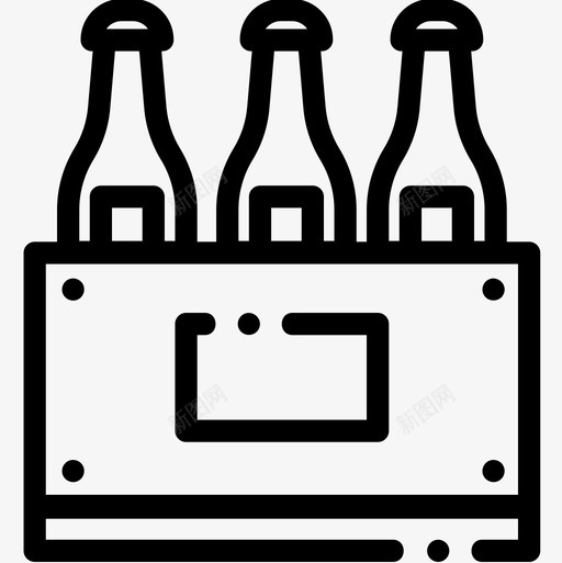 啤酒65号酒吧直线型图标svg_新图网 https://ixintu.com 65号 啤酒 直线 线型 酒吧