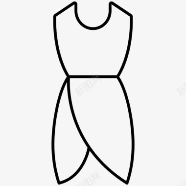 服装布料裁缝图标图标