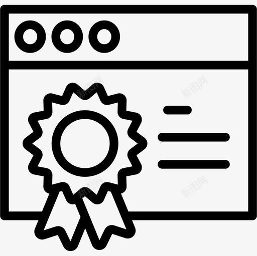 浏览器网页104线性图标svg_新图网 https://ixintu.com 浏览器 线性 网页设计