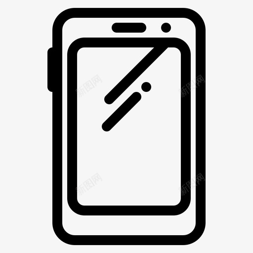 手机华为移动图标svg_新图网 https://ixintu.com 三星 华为 手机 智能手机 移动